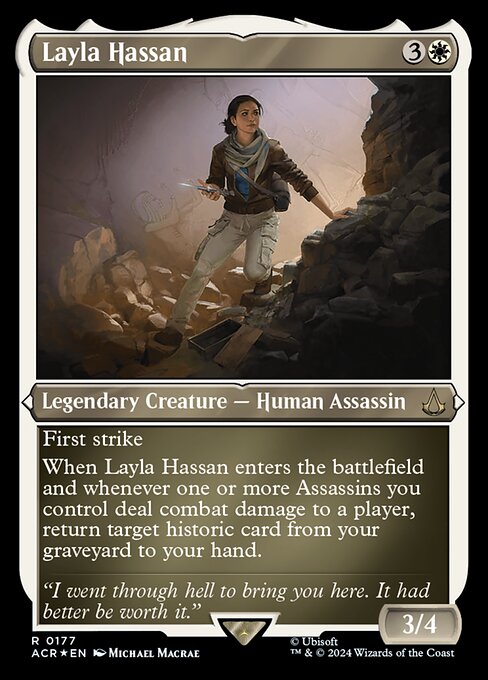ACR: Layla Hassan (Foil Etched)