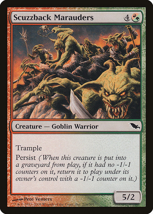 SHM: Scuzzback Marauders
