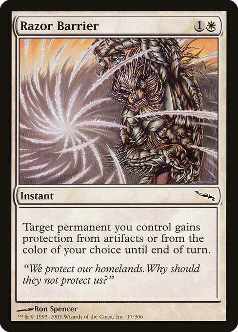 MRD: Razor Barrier