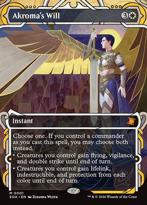 SOA: Akroma's Will (Foil)