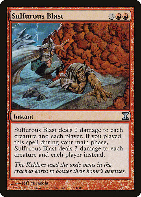 TSP: Sulfurous Blast