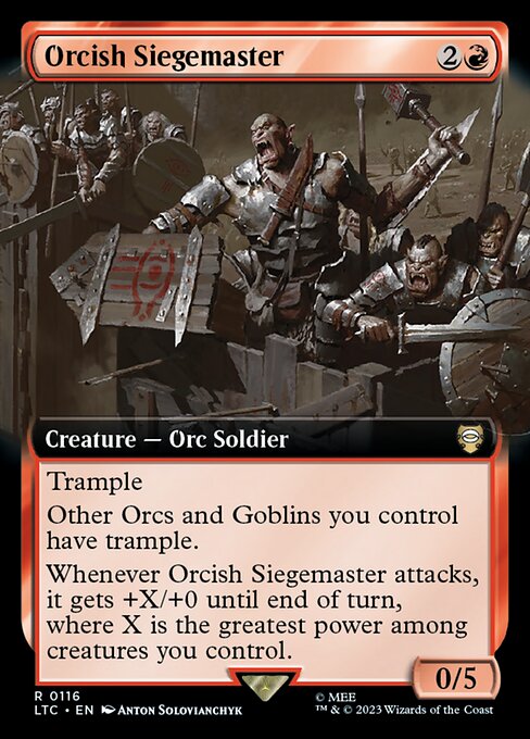 LTC: Orcish Siegemaster (Extended Art)