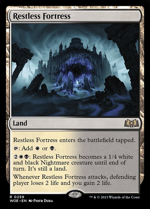 WOE: Restless Fortress (Foil)