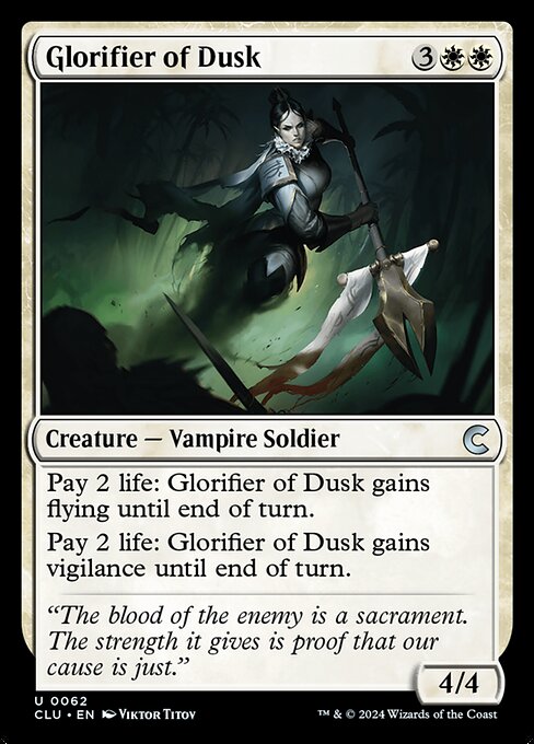 CLU: Glorifier of Dusk
