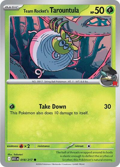 ASC: Team Rocket's Tarountula