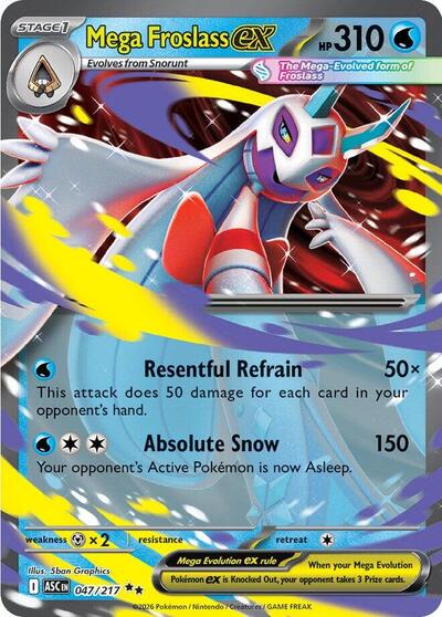 ASC: Mega Froslass ex - 047/217 (Holofoil)