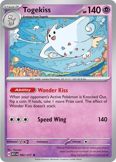 ASC: Togekiss - 082/217 (Holofoil)