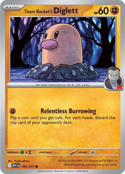 ASC: Team Rocket's Diglett