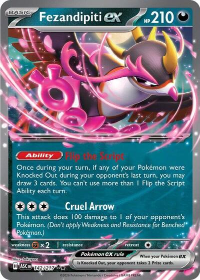 ASC: Fezandipiti ex - 142/217 (Holofoil)