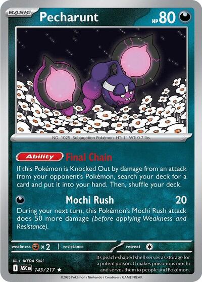 ASC: Pecharunt (Holofoil)