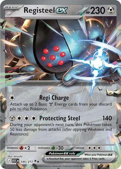 ASC: Registeel ex (Holofoil)