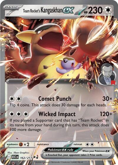 ASC: Team Rocket's Kangaskhan ex (Holofoil)
