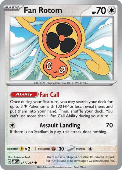 ASC: Fan Rotom - 171/217