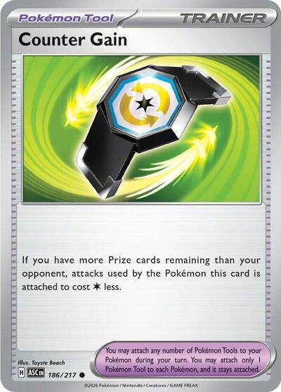 ASC: Counter Gain - 186/217 (Reverse Holofoil)