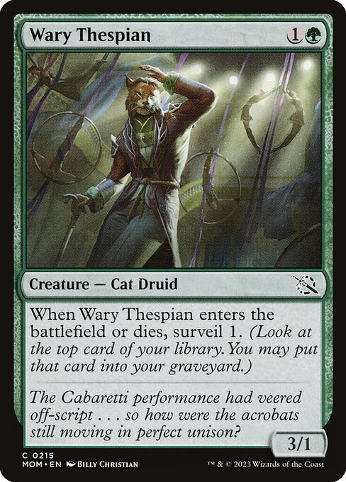 MOM: Wary Thespian (Foil)