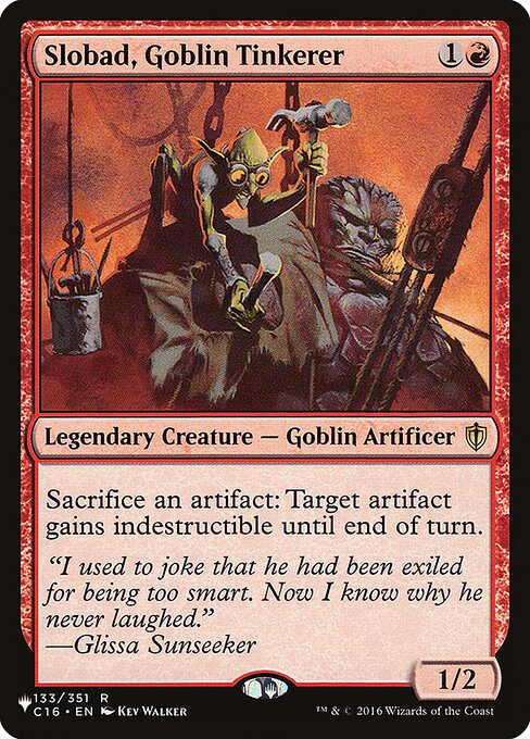 PLST: Slobad, Goblin Tinkerer