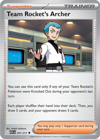 ASC: Team Rocket's Archer (Reverse Holofoil)