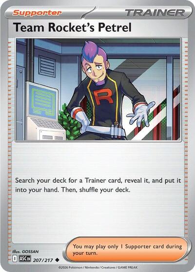 ASC: Team Rocket's Petrel (Reverse Holofoil)