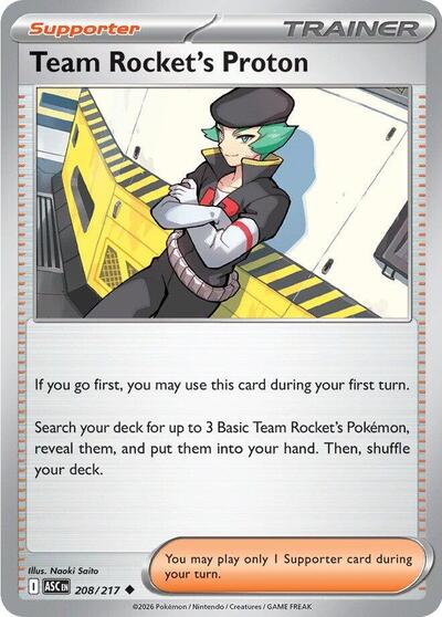 ASC: Team Rocket's Proton (Reverse Holofoil)