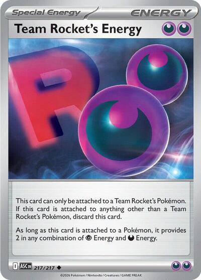 ASC: Team Rocket's Energy (Reverse Holofoil)