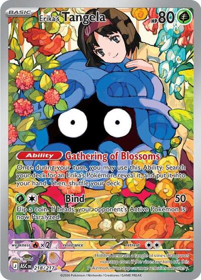 ASC: Erika's Tangela - 218/217 (Holofoil)