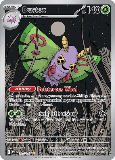 ASC: Dustox - 220/217 (Holofoil)