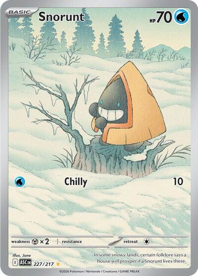 ASC: Snorunt - 227/217 (Holofoil)
