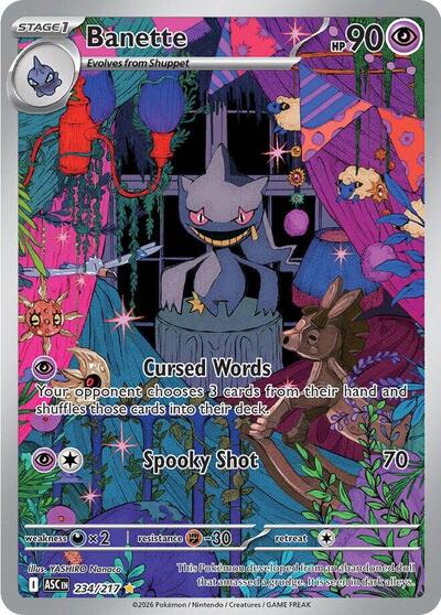 ASC: Banette - 234/217 (Holofoil)