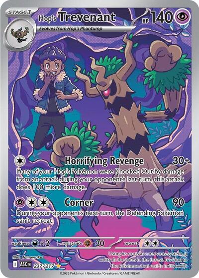 ASC: Hop's Trevenant - 237/217 (Holofoil)
