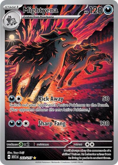 ASC: Mightyena - 243/217 (Holofoil)