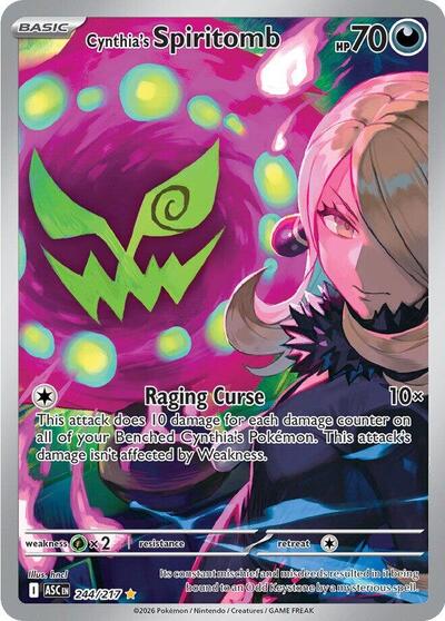 ASC: Cynthia's Spiritomb - 244/217 (Holofoil)