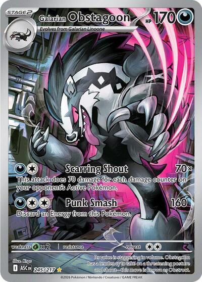 ASC: Galarian Obstagoon - 245/217 (Holofoil)