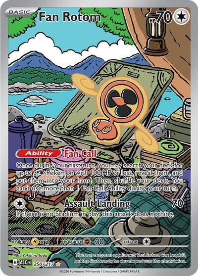 ASC: Fan Rotom - 250/217 (Holofoil)