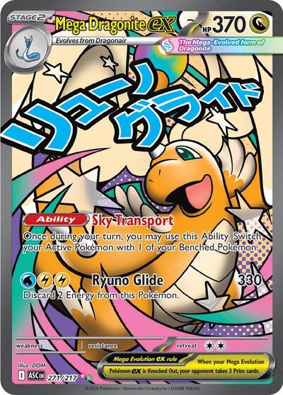 ASC: Mega Dragonite ex - 271/217 (Holofoil)