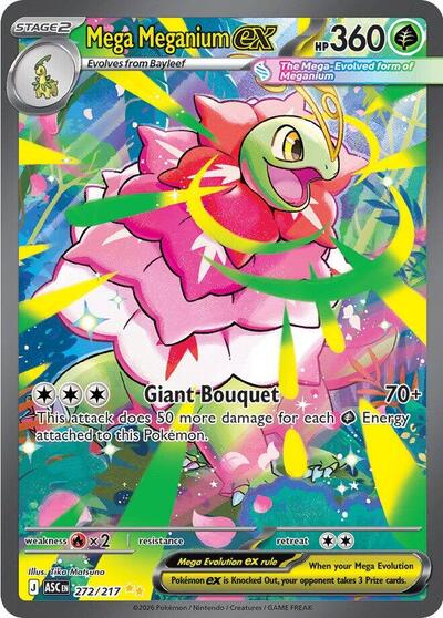 ASC: Mega Meganium ex - 272/217 (Holofoil)