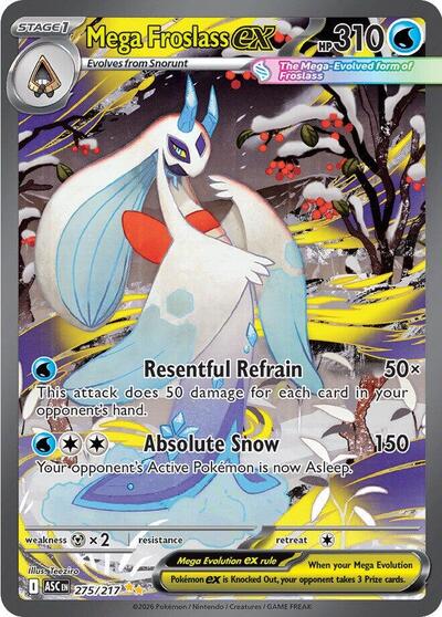 ASC: Mega Froslass ex - 275/217 (Holofoil)