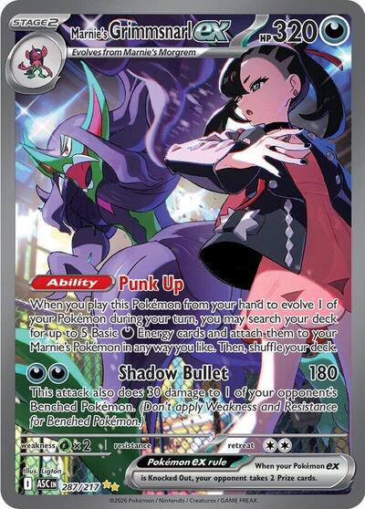 ASC: Marnie's Grimmsnarl ex (Holofoil)