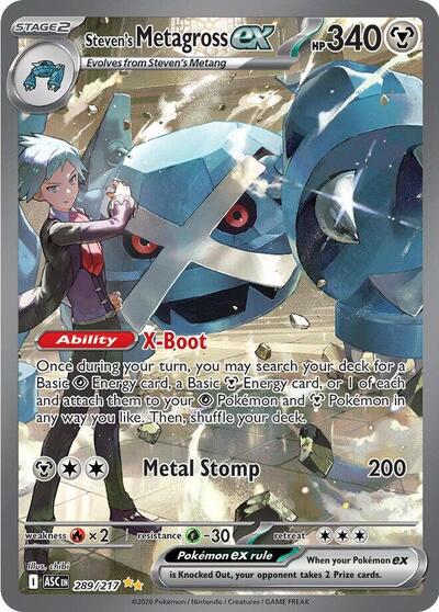 ASC: Steven's Metagross ex (Holofoil)