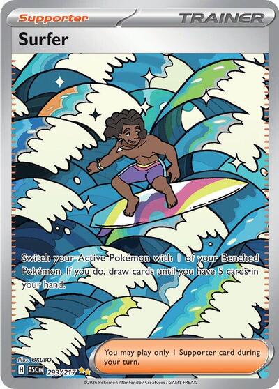 ASC: Surfer - 293/217 (Holofoil)