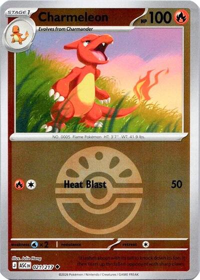 ASC: Charmeleon (Friend Ball) (Reverse Holofoil)