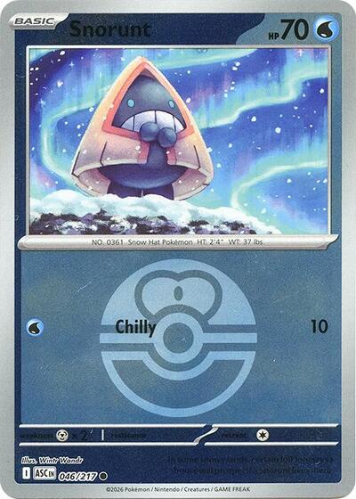 ASC: Snorunt - 046/217 (Love Ball) (Reverse Holofoil)