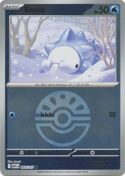 ASC: Snom (Friend Ball) (Reverse Holofoil)