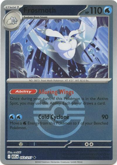 ASC: Frosmoth (Friend Ball) (Reverse Holofoil)