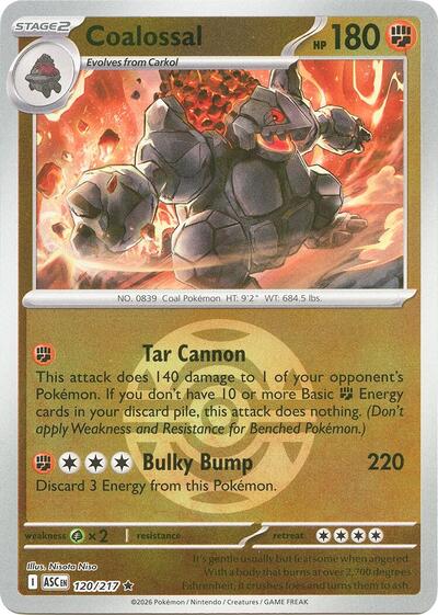 ASC: Coalossal (Dusk Ball) (Reverse Holofoil)