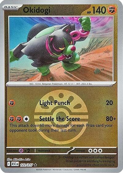 ASC: Okidogi (Friend Ball) (Reverse Holofoil)