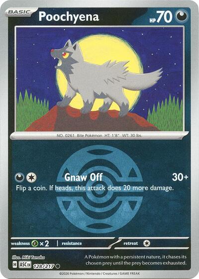 ASC: Poochyena (Dusk Ball) (Reverse Holofoil)