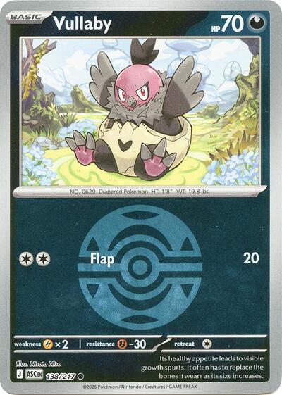 ASC: Vullaby (Dusk Ball) (Reverse Holofoil)