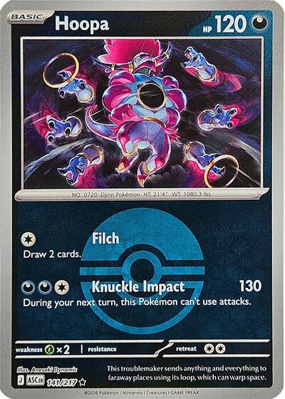 ASC: Hoopa (Poke Ball) (Reverse Holofoil)
