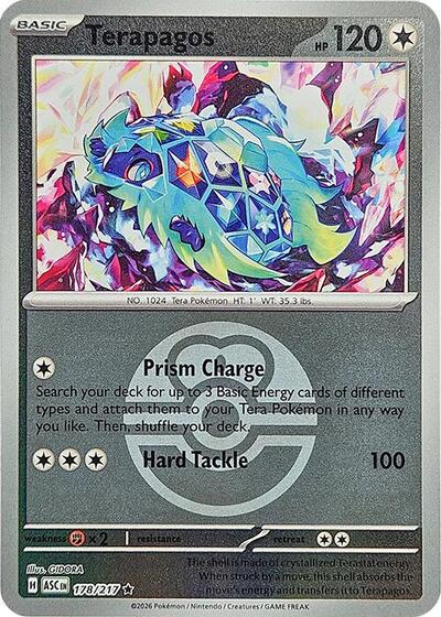 ASC: Terapagos (Love Ball) (Reverse Holofoil)
