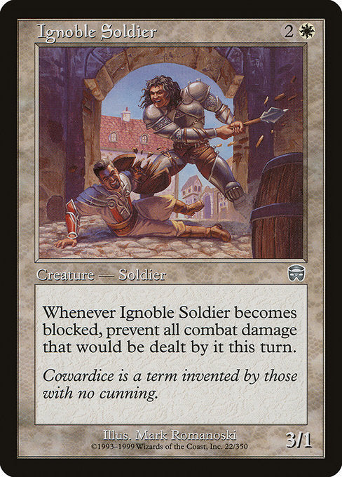 MMQ: Ignoble Soldier (Foil)
